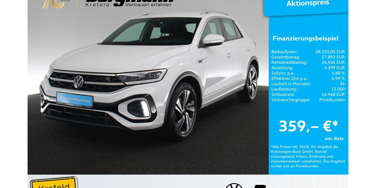 VW T-Roc 50.588 km 26.996 &euro; Krefeld 47803