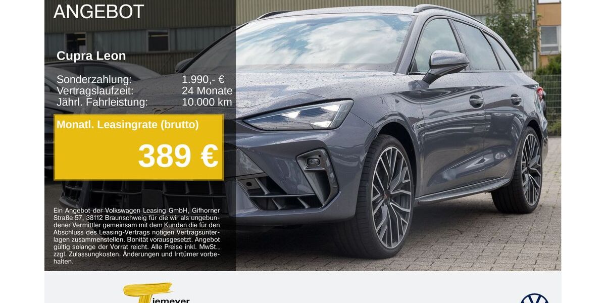 Cupra Leon 3.655 km 41.440 &euro; Remscheid 42897