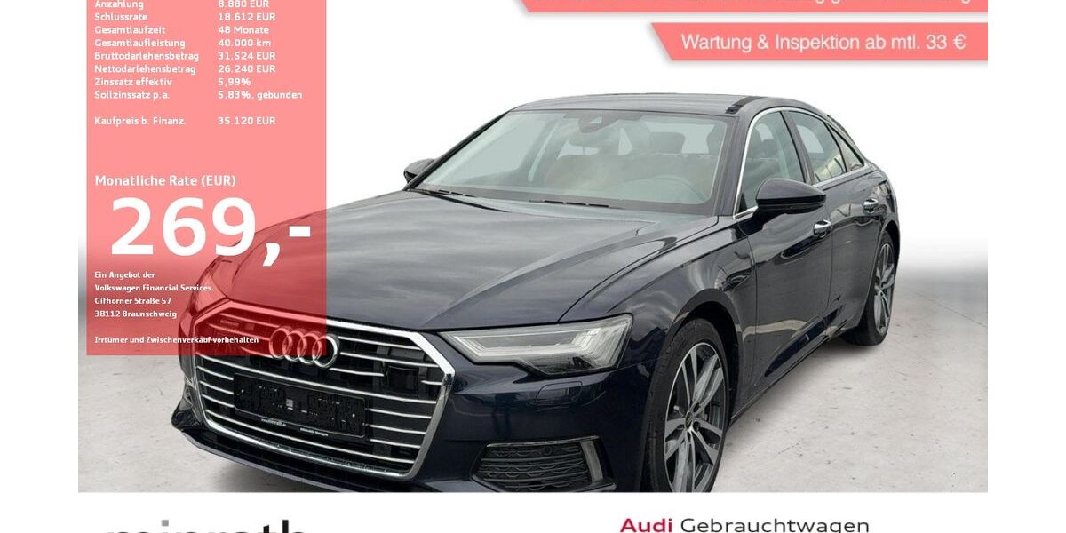 Audi A6 38.175 km 34.120 &euro; Moers-Hülsdonk 47441