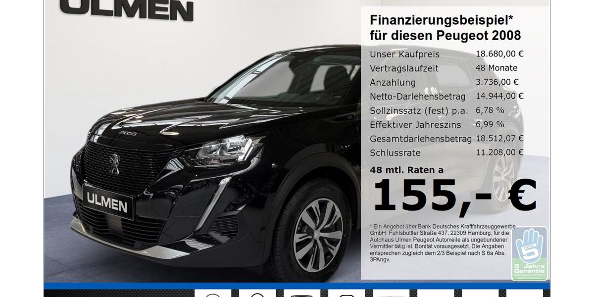 Peugeot 2008 41.171 km 18.680 &euro; Düsseldorf 40233