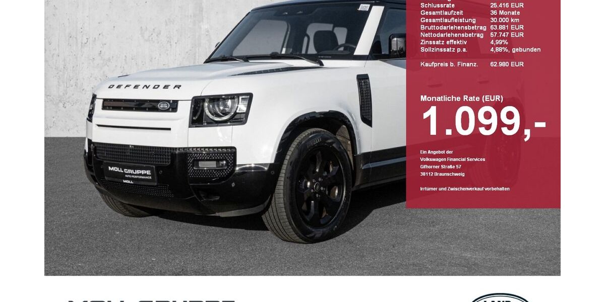 Land Rover Defender 42.632 km 59.950 &euro; Düsseldorf 40474