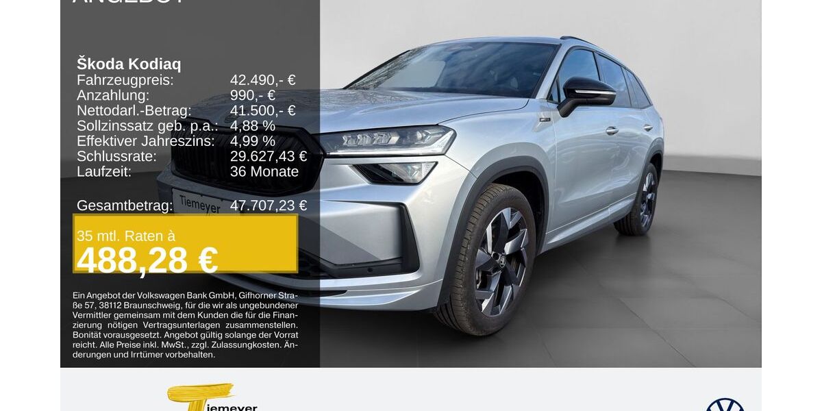 Skoda Kodiaq 8.900 km 40.480 &euro; Duisburg 47059