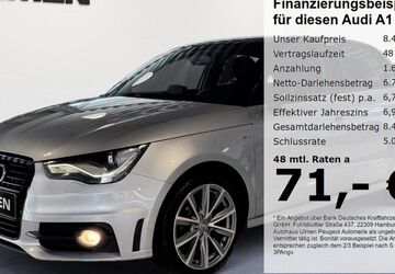 Audi A1 125.348 km 8.480 &euro; Düsseldorf 40233