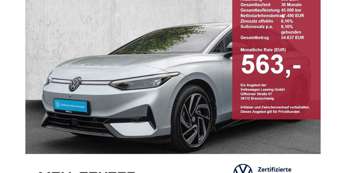 VW ID.7 6.230 km 47.490 &euro; Düsseldorf 40474