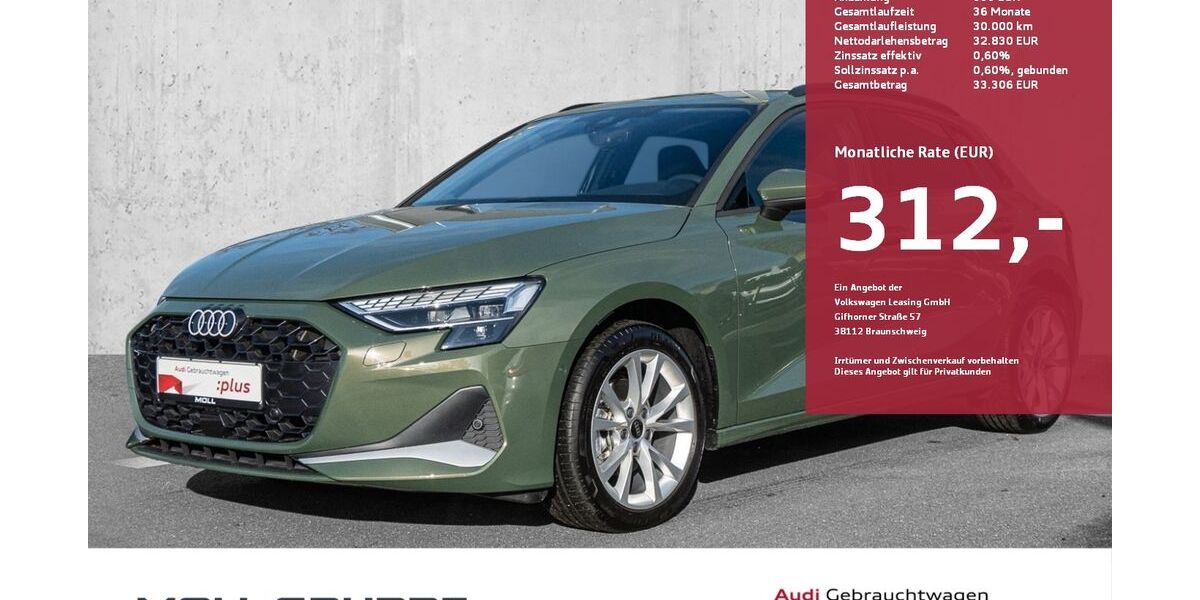 Audi A3 10.980 km 32.620 &euro; Düsseldorf 40549