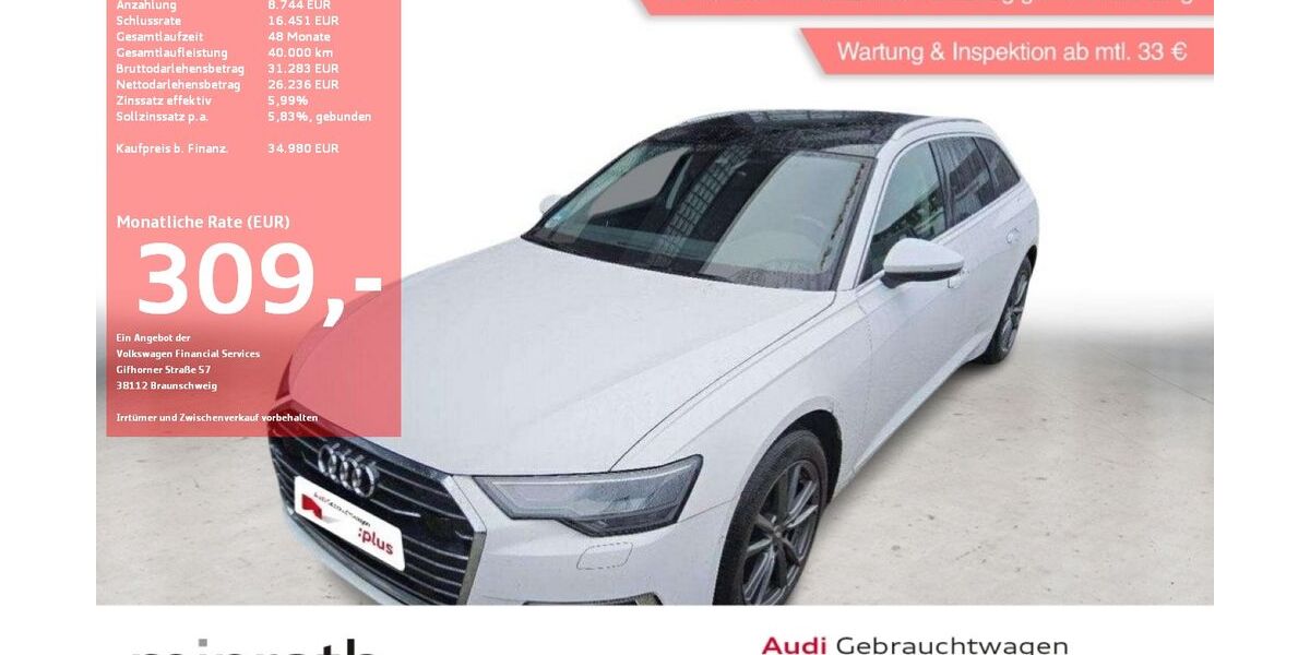 Audi A6 55.585 km 33.960 &euro; Moers-Hülsdonk 47441