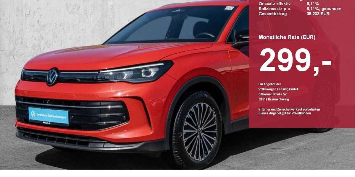 VW Tiguan 23.034 km 32.990 &euro; Düsseldorf 40474