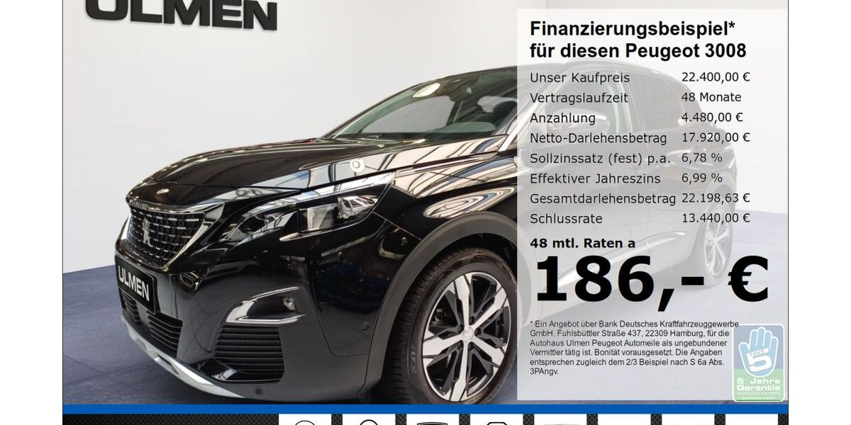 Peugeot 3008 43.674 km 21.980 &euro; Düsseldorf 40233