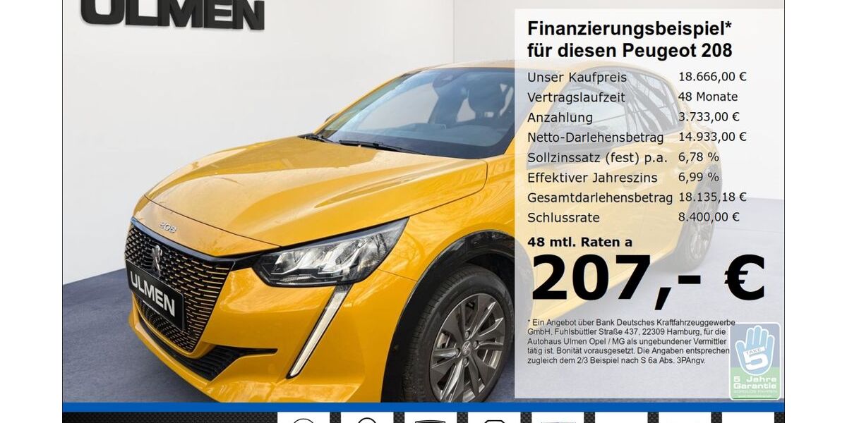 Peugeot 208 13.445 km 18.666 &euro; Düsseldorf 40231