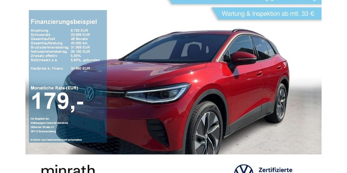 VW ID.4 1.685 km 34.850 &euro; Moers 47441