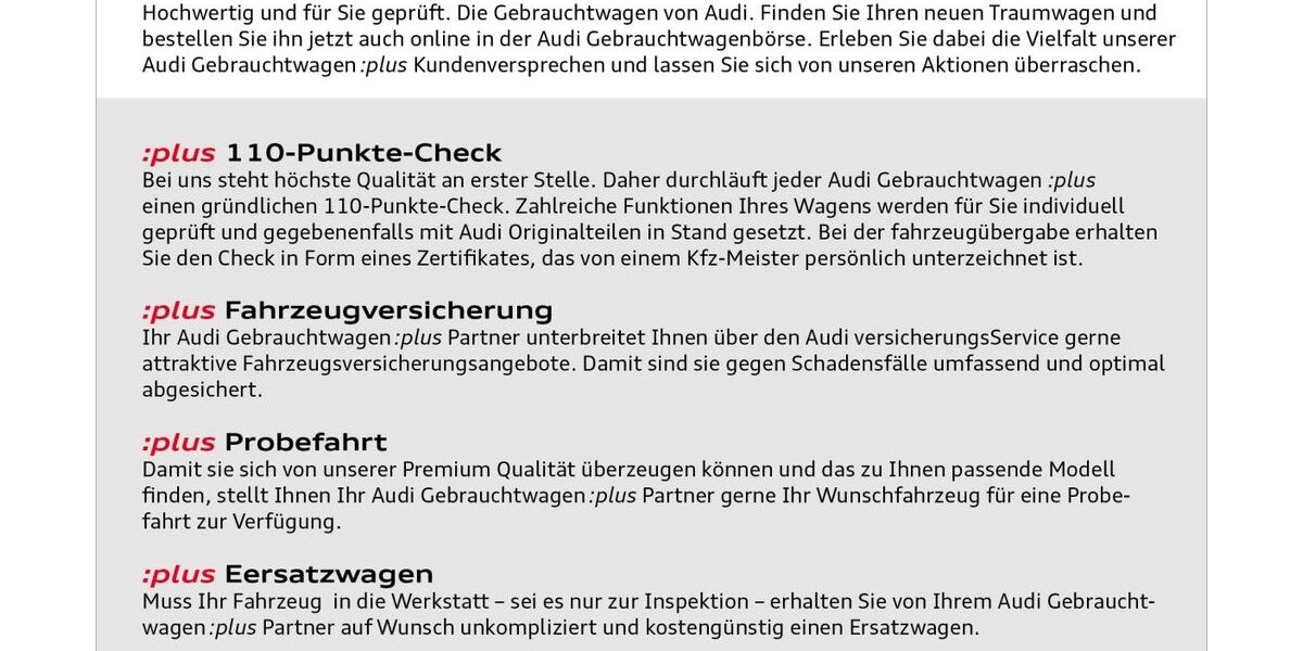 Audi A4 73.054 km 28.449 &euro; Krefeld 47805