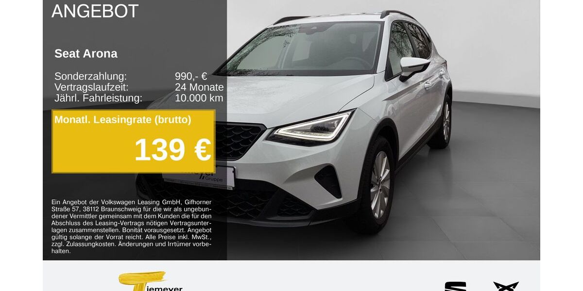 Seat Arona 23.376 km 21.240 &euro; Gelsenkirchen OT Beckhausen 45899