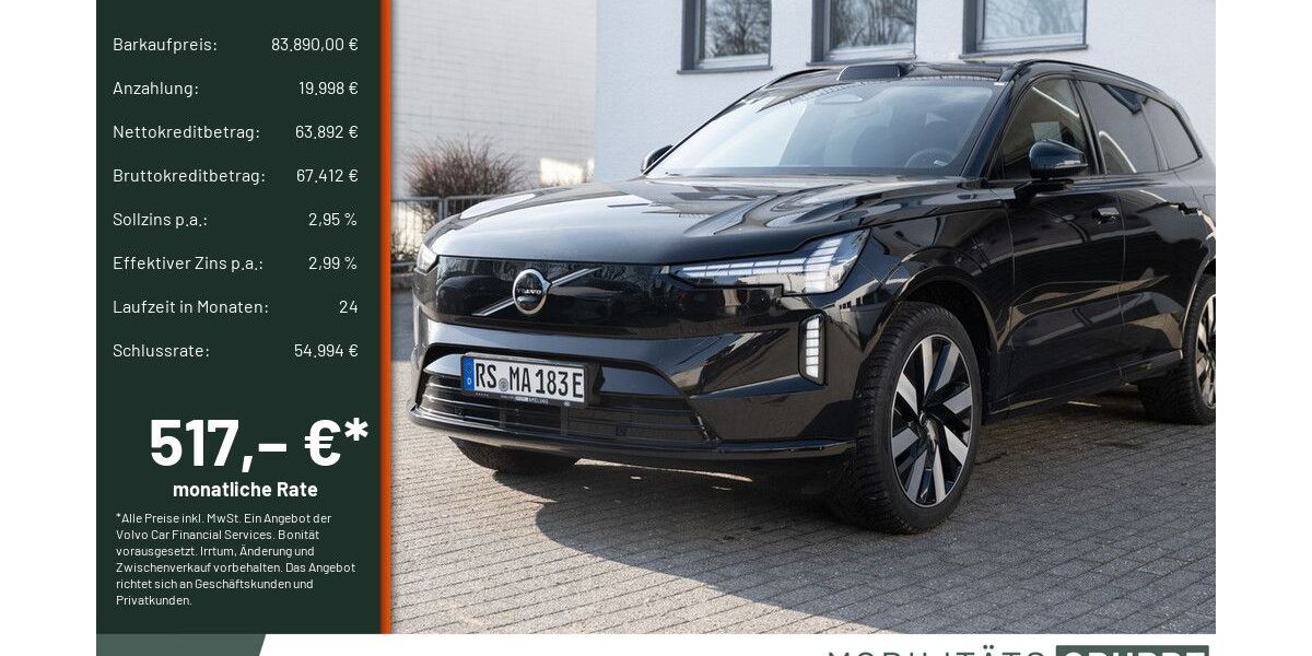 Volvo EX90 4.000 km 82.890 &euro; Remscheid 42855