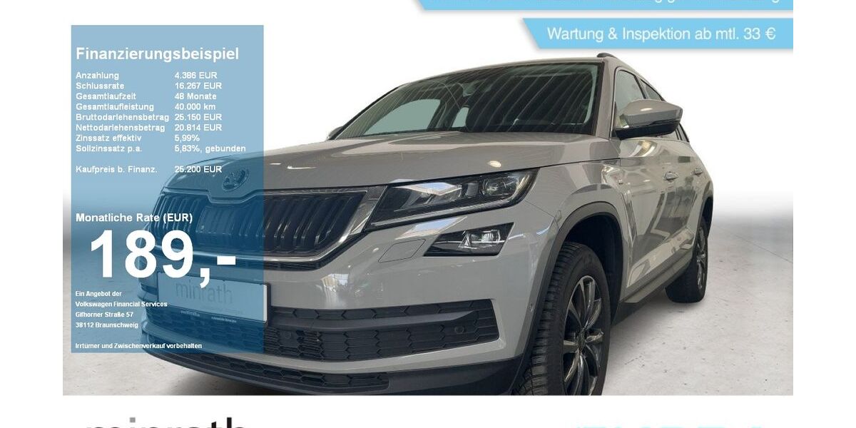 Skoda Kodiaq 132.761 km 25.200 &euro; Duisburg-Rheinhausen 47226