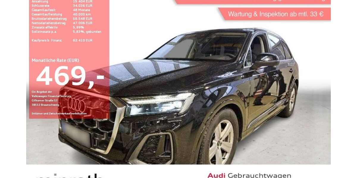 Audi Q7 6.048 km 60.910 &euro; Moers-Hülsdonk 47441