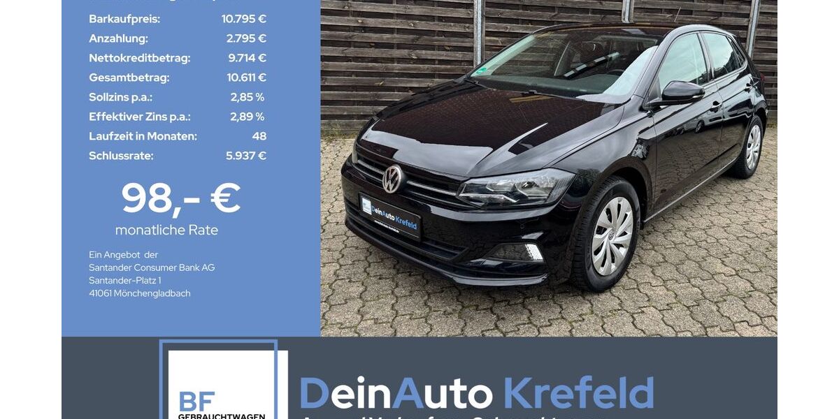 VW Polo 89.265 km 10.588 &euro; Krefeld 47839