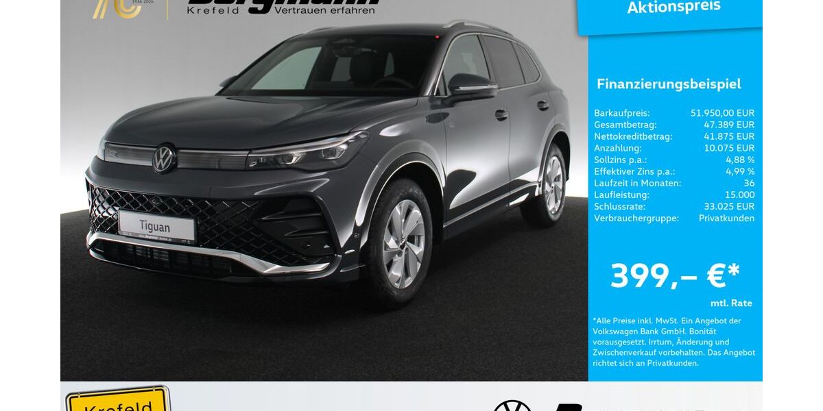 VW Tiguan 2.000 km 51.950 &euro; Krefeld 47803