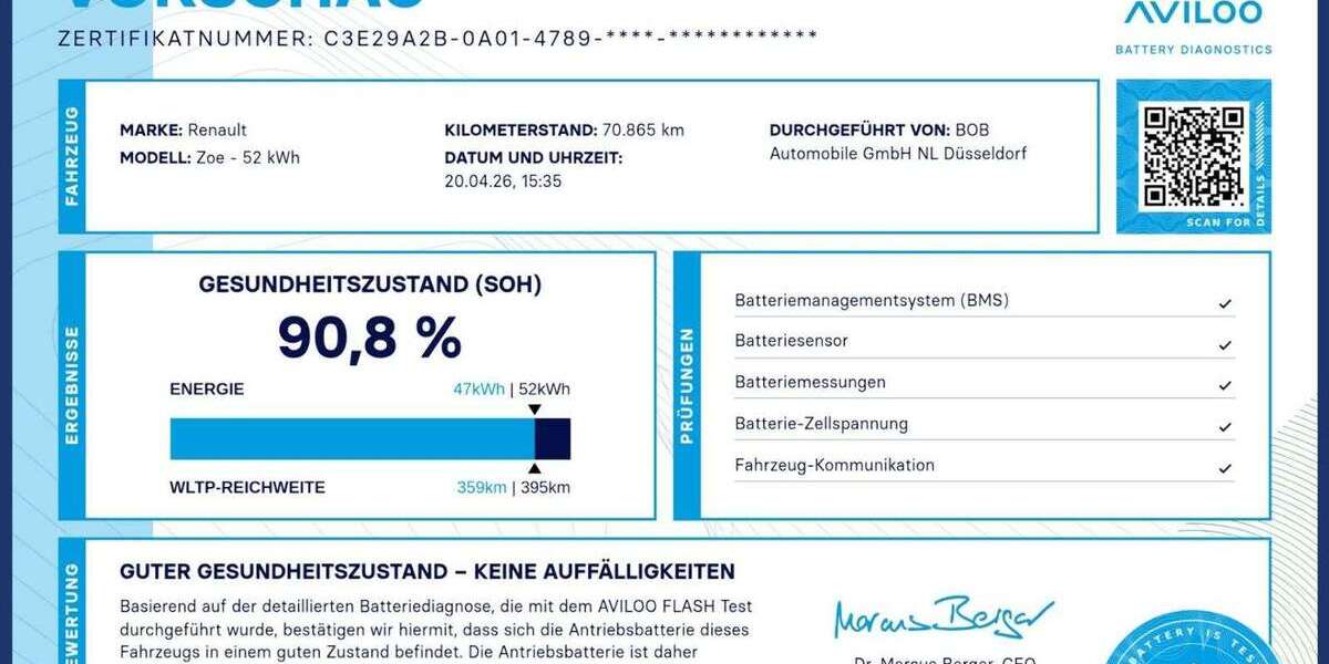 Renault ZOE 70.865 km 12.888 &euro; Düsseldorf 40233