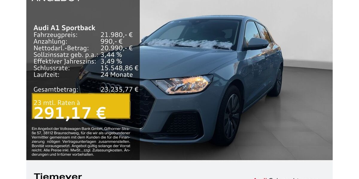Audi A1 14.374 km 20.720 &euro; Remscheid 42897