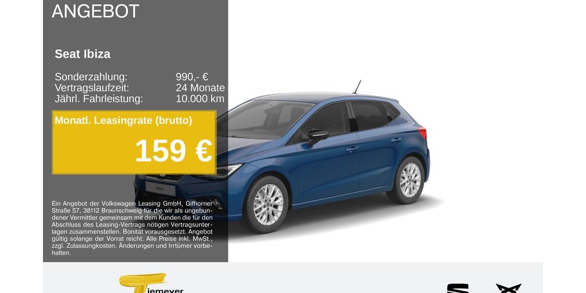 Seat Ibiza 26.013 km 23.180 &euro; Gelsenkirchen OT Beckhausen 45899