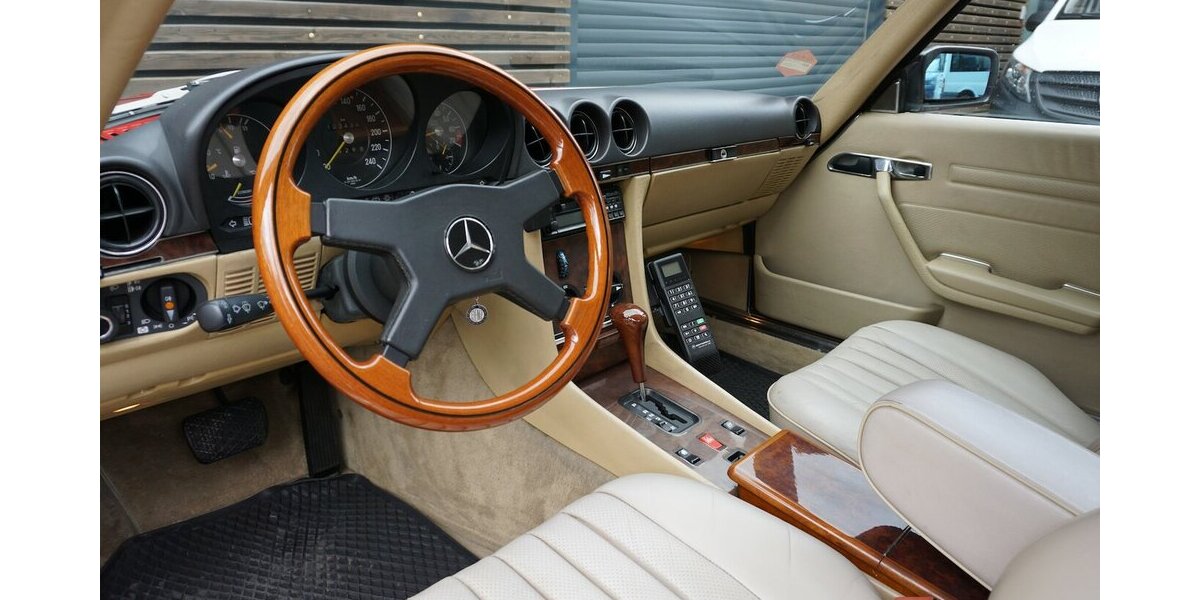 Mercedes-Benz SL 300 SL Leder Automatik BRD Service neu 124.434 km 37.900 &euro; Wuppertal 42327