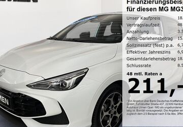 MG 3 4.540 km 18.980 &euro; Düsseldorf 40231