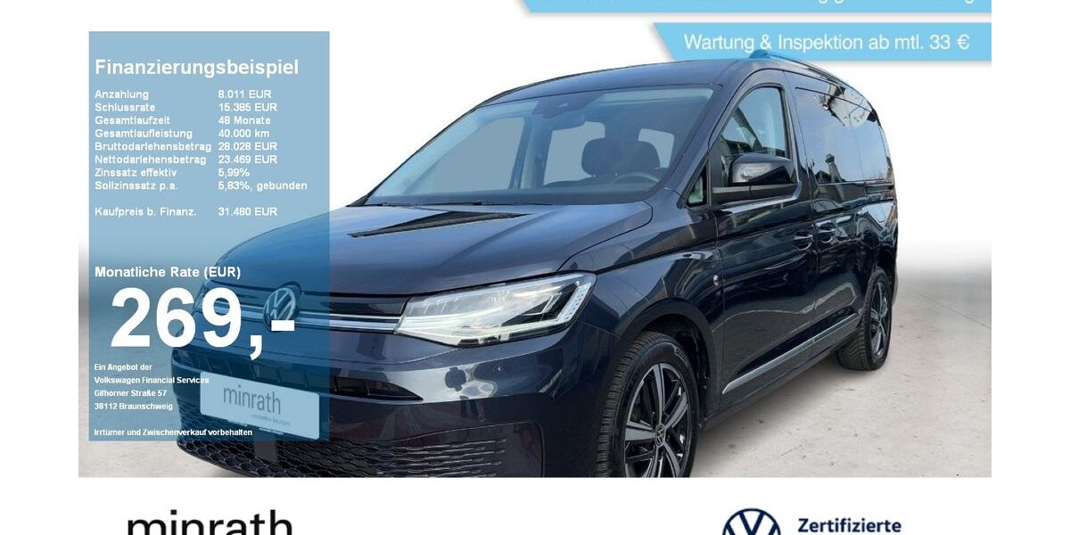 VW Caddy Maxi 44.545 km 30.980 &euro; Moers 47441