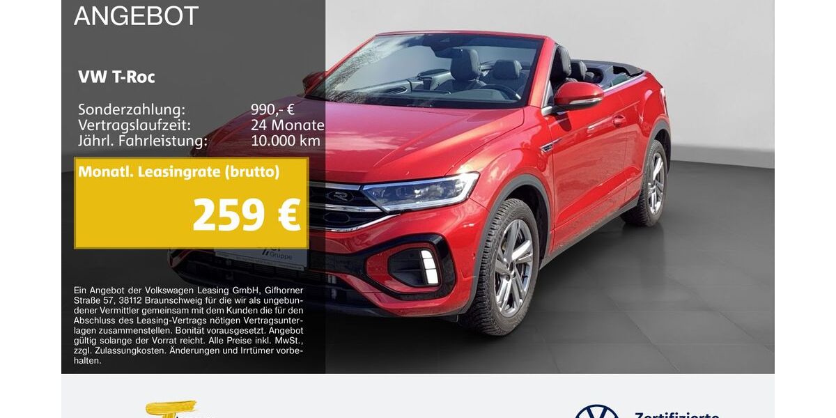 VW T-Roc 18.943 km 29.720 &euro; Gelsenkirchen 45894