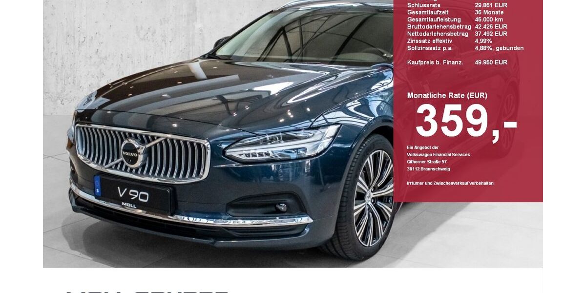Volvo V90 9.000 km 42.950 &euro; Düsseldorf 40549