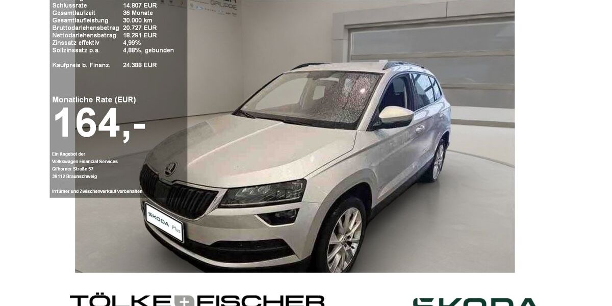 Skoda Karoq 34.950 km 21.899 &euro; Krefeld 47809