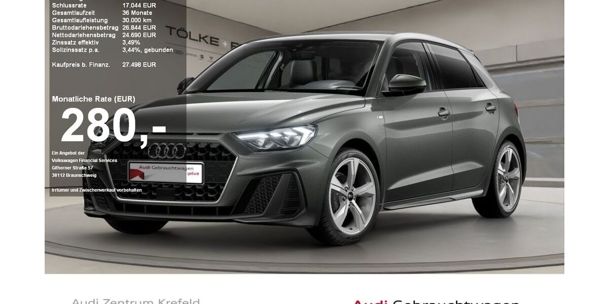 Audi A1 9.364 km 25.784 &euro; Krefeld 47805