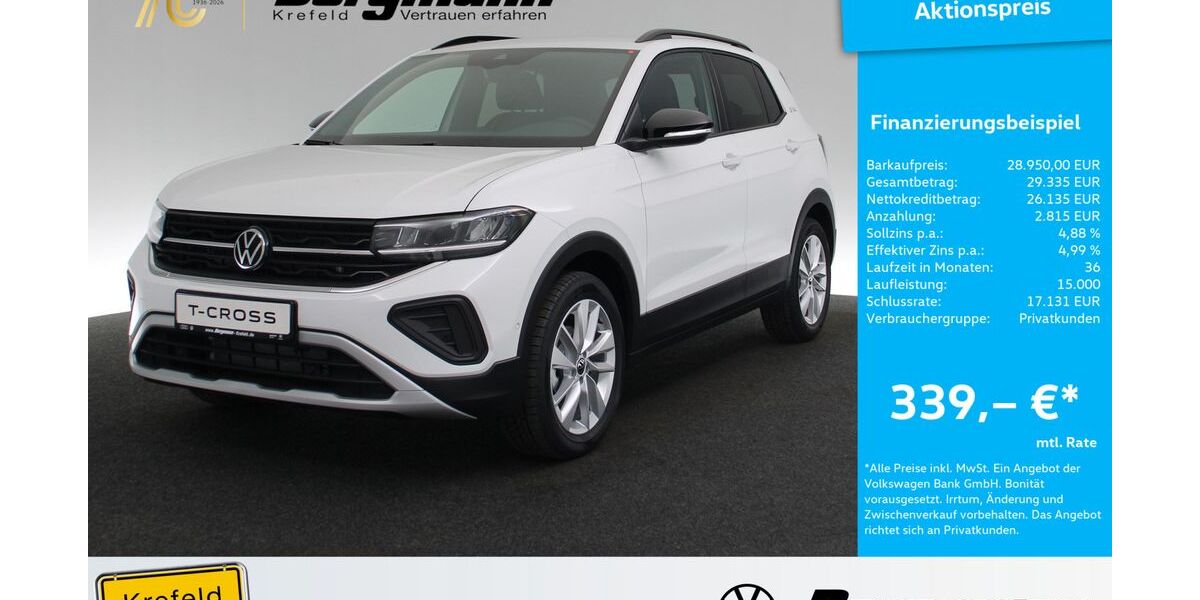 VW T-Cross 10.900 km 28.950 &euro; Krefeld 47803
