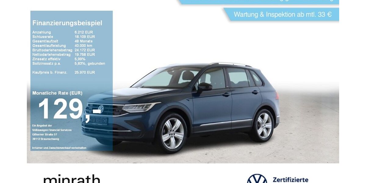 VW Tiguan 111.750 km 24.470 &euro; Moers 47441