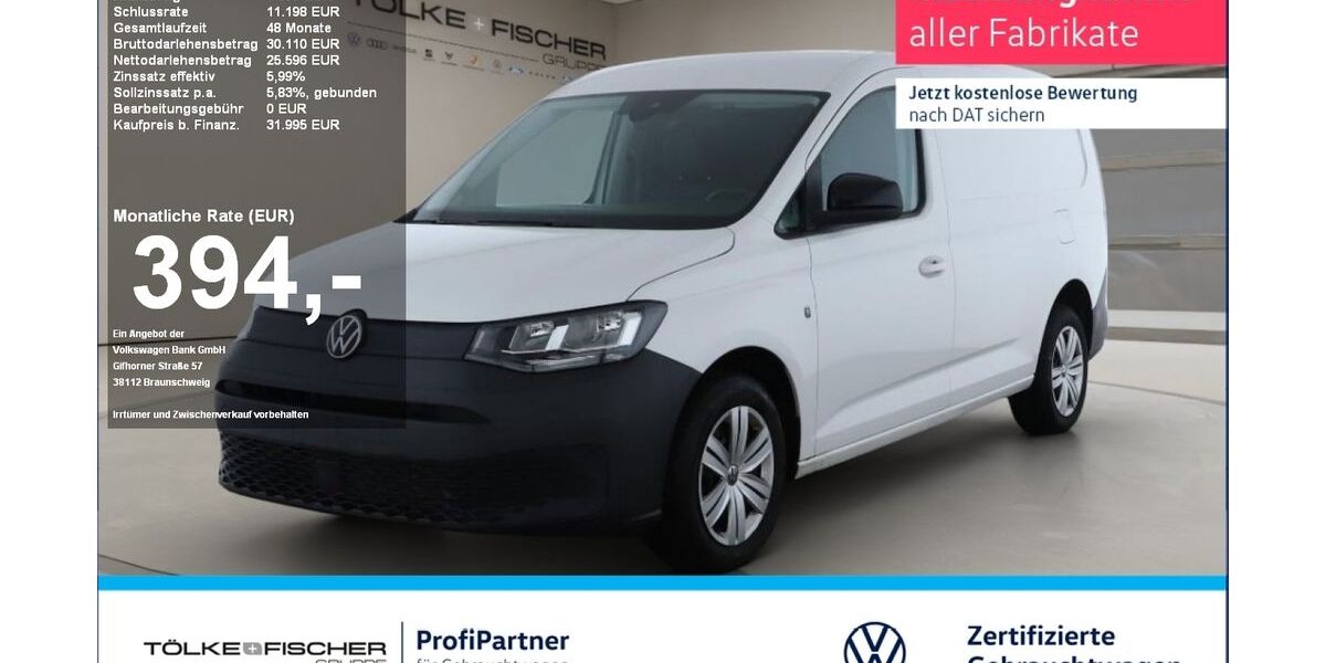 VW Caddy Maxi 15.845 km 28.999 &euro; Krefeld 47805