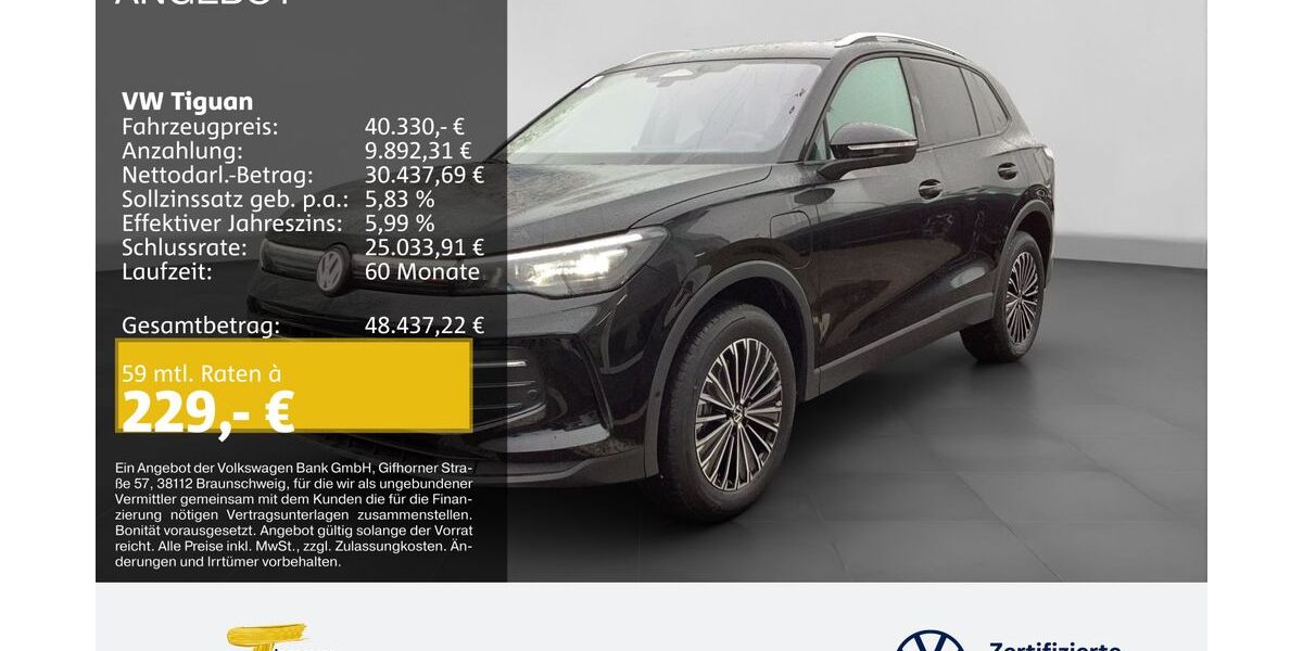 VW Tiguan 8.000 km 39.280 &euro; Duisburg 47059