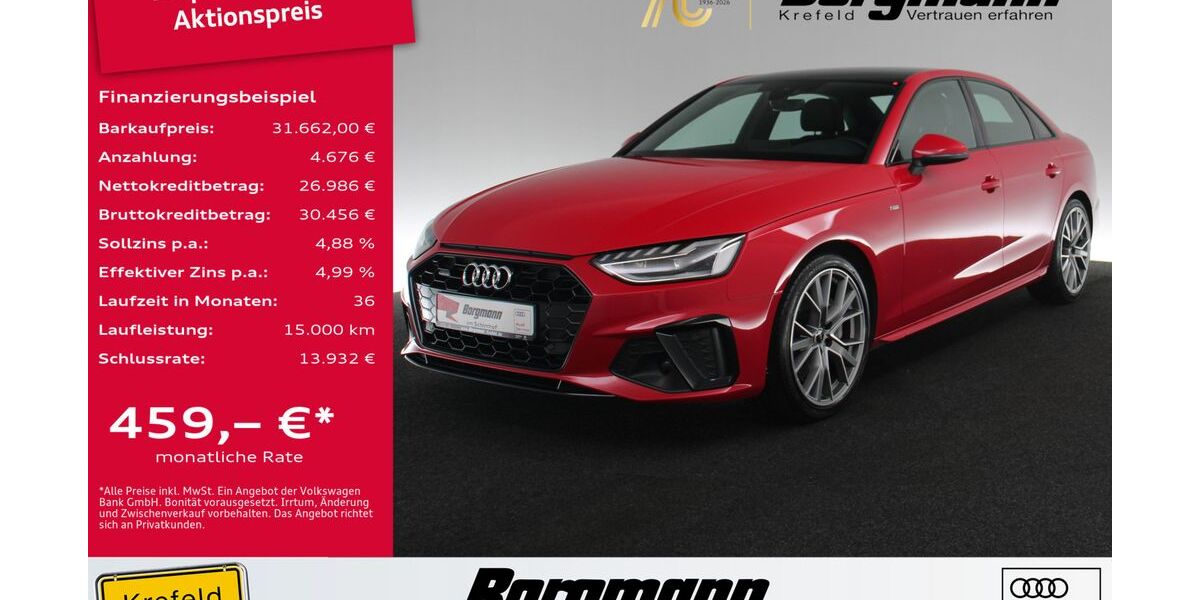 Audi A4 80.797 km 30.663 &euro; Krefeld 47803