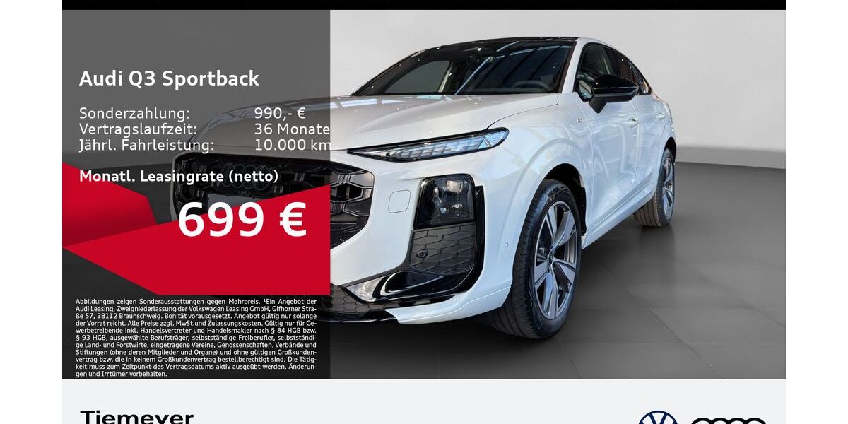 Audi Q3 3.378 km 56.290 &euro; Gelsenkirchen 45894