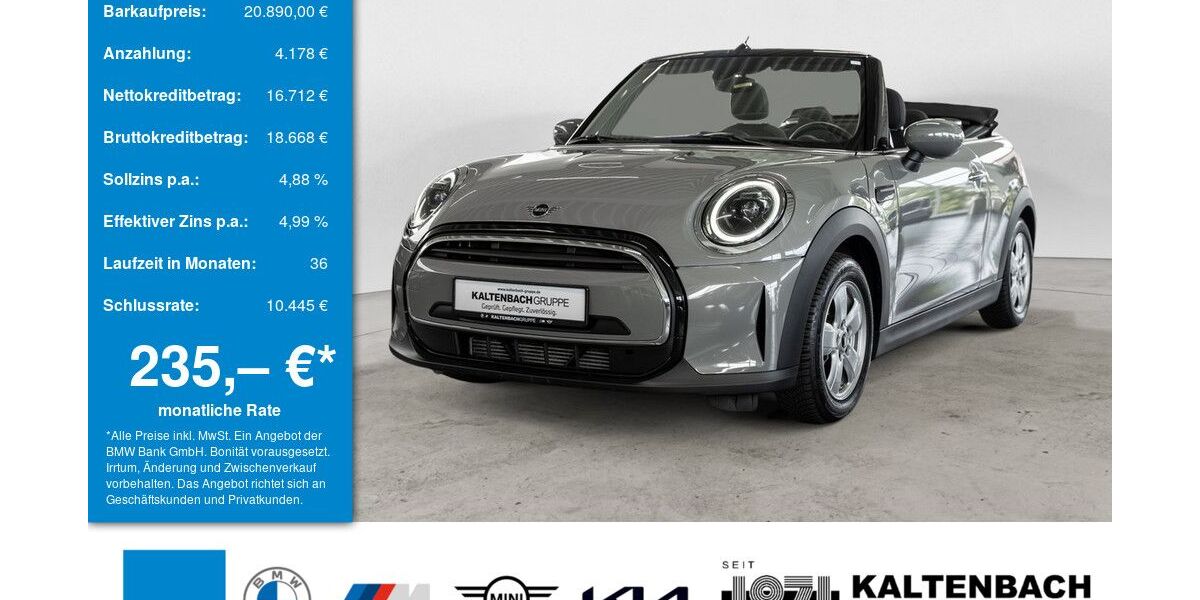 Mini Cooper Cabrio 62.421 km 20.890 &euro; Remscheid 42897