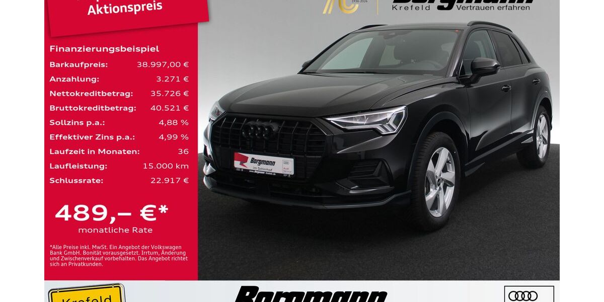 Audi Q3 11.750 km 36.997 &euro; Krefeld 47803