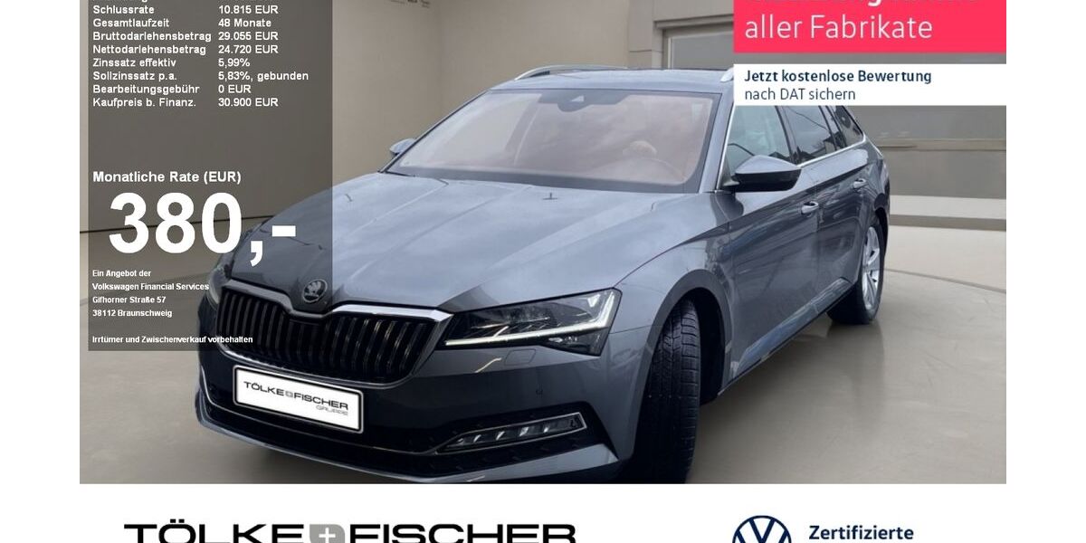 Skoda Superb 54.726 km 28.179 &euro; Krefeld 47805