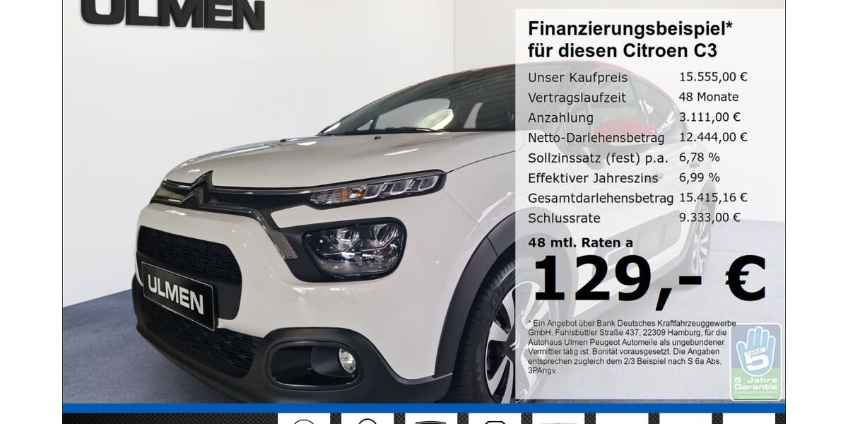 Citroen C3 24.675 km 15.555 &euro; Düsseldorf 40233