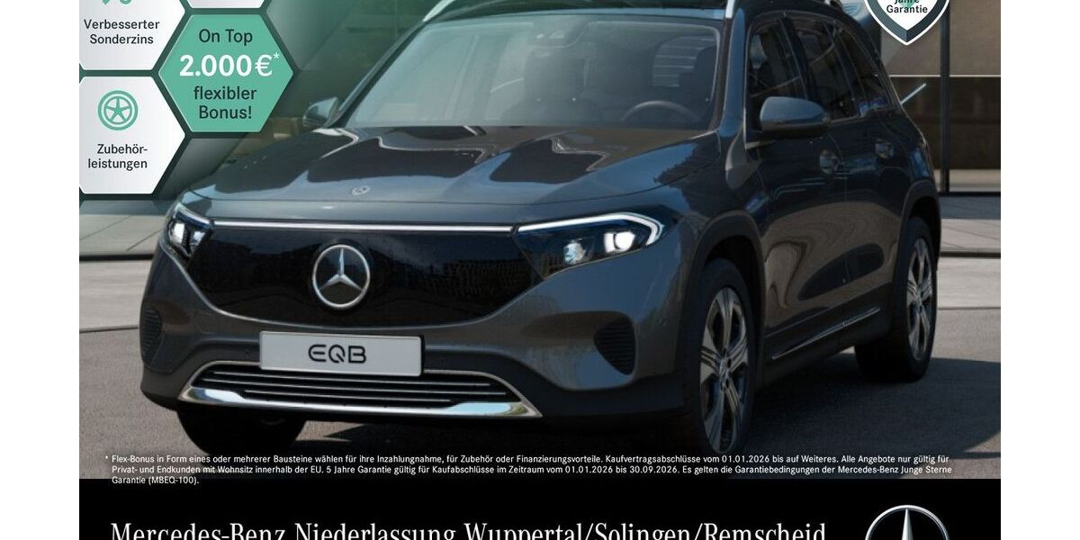 Mercedes-Benz EQB 12.187 km 41.990 &euro; Wuppertal 42115
