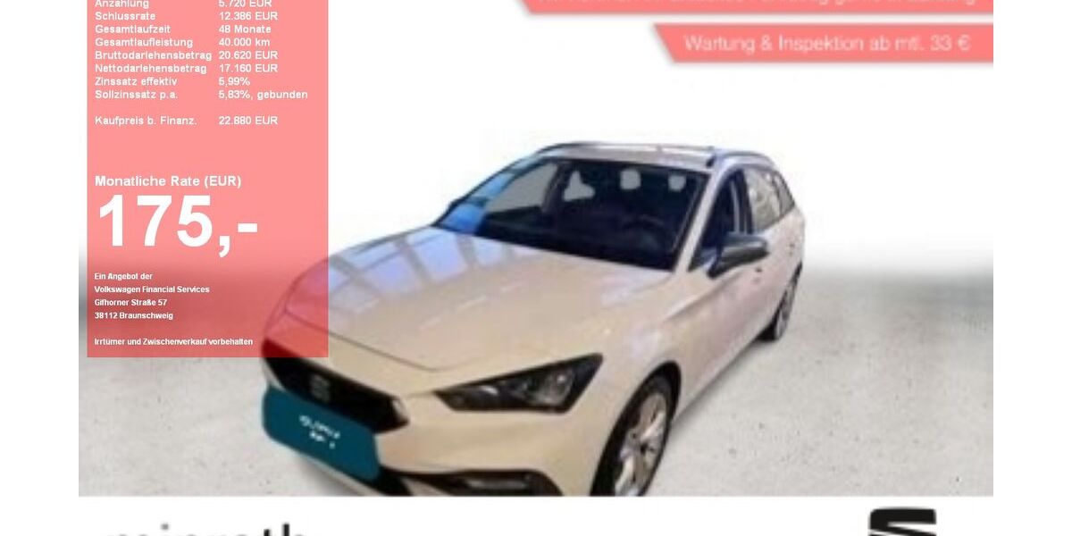 Seat Leon 29.642 km 22.630 &euro; Moers-Hülsdonk 47441