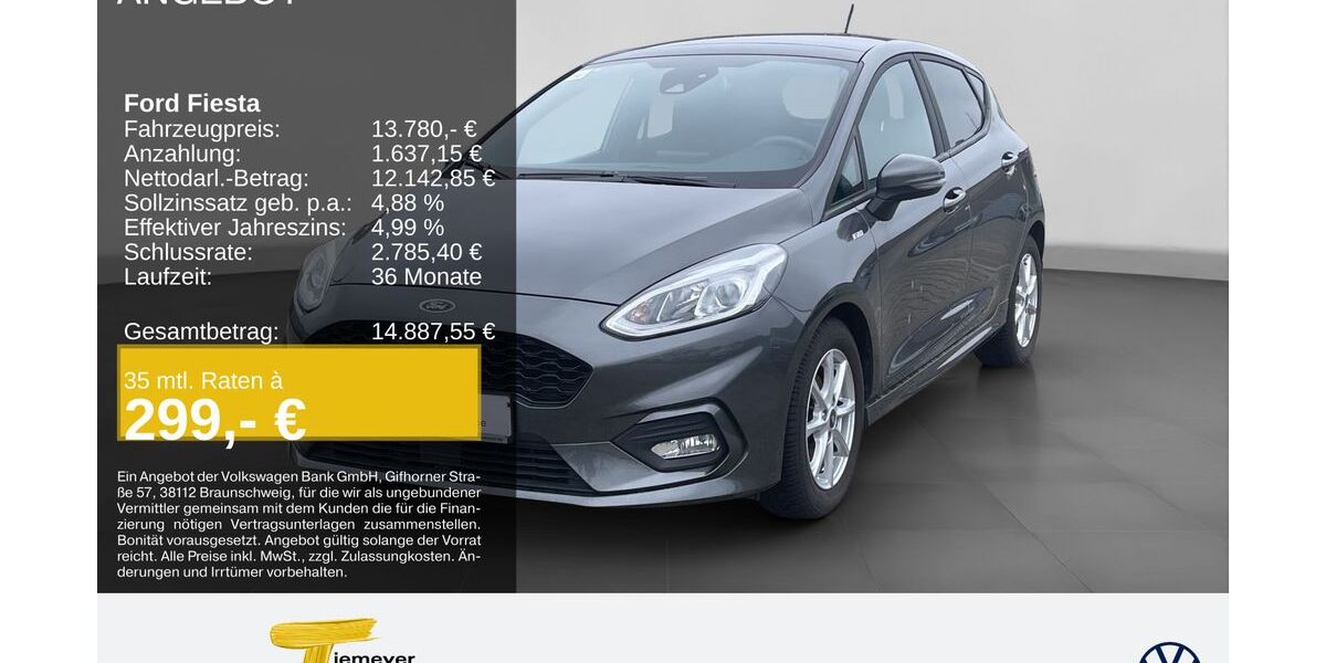 Ford Fiesta 36.280 km 13.280 &euro; Remscheid 42897