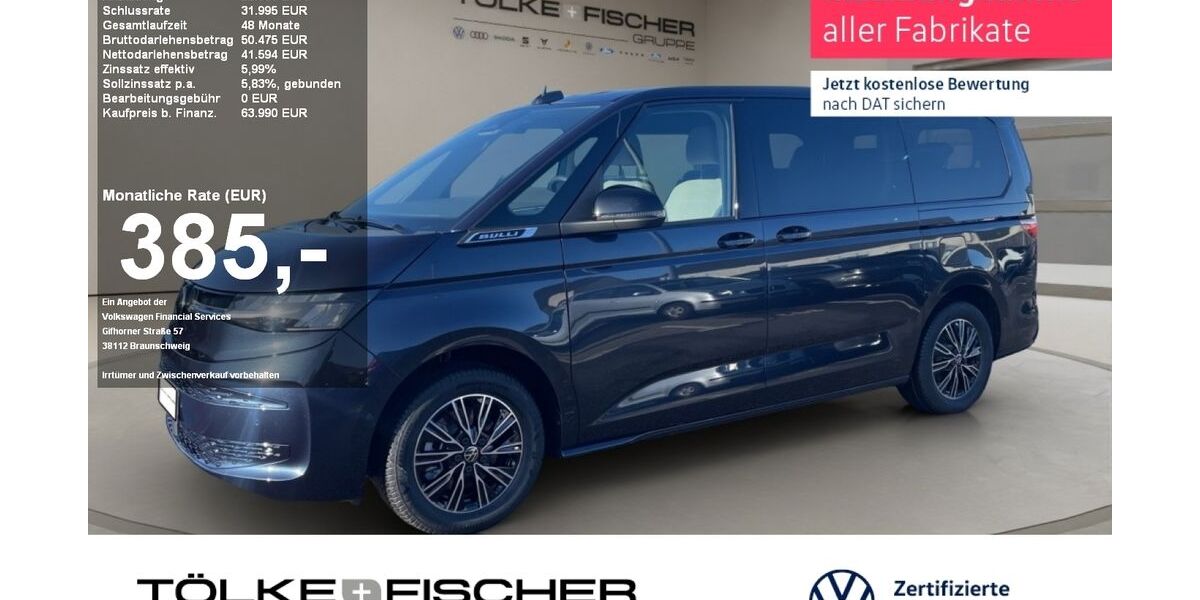 VW T7 Multivan 1.490 km 63.990 &euro; Krefeld 47805